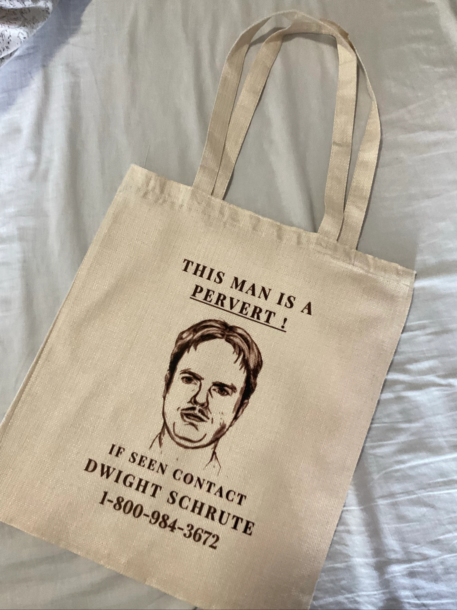 Tote bag Dwight Schrute , The office – photo 9